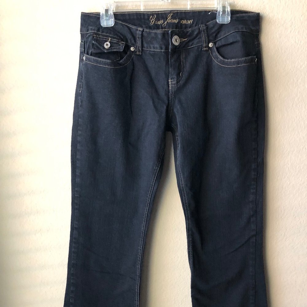 GUESS JEANS DOHENY SIZE 32 Black